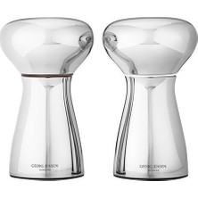 Georg Jensen Alfredo Silver Ayna Efektli Tuzluk Biberlik