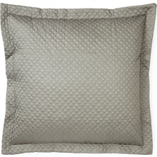Ralph Lauren Argyle Gri Kapitoneli 65X65 cm Yastık Kılıfı