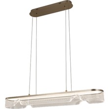 1l Silver Alüminyum Modern Sarkıt Avize