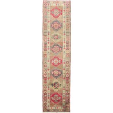 Soho Antiq Sbaste Etnik Desenli El Dokuma Herki Yolluk 87X382 cm