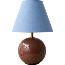 Tags Design Cherry Kahverengi Ahşap Abajur