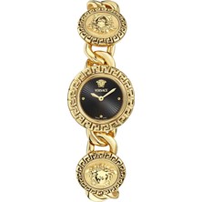 Versace VRSCVE0Q00525 Altın Rengi Çelik Kadın Kol Saati