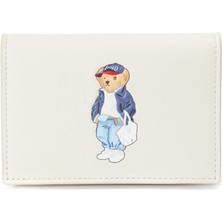 Polo Ralph Lauren Bear Krem Kadın Deri Cüzdan