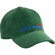Tete Bleue Luc Yeşil Kadın Kadife Şapka