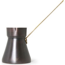 Coho Objet Coho Antique Döküm Işleme Kulp Bakır Türk Kahve Cezvesi 340 ml