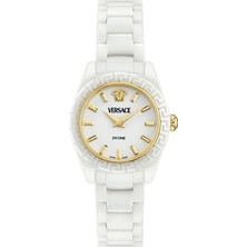 Versace VRSCVE9F00224 Beyaz Seramik Kadın Kol Saati
