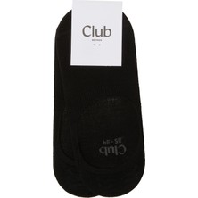  club siyah kadın bambu çorap seti