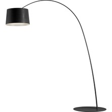 Foscarini Twiggy Siyah Metal Tek Ayaklı LED Lambader