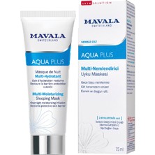 Mavala Aqua Plus Multi Nemlendirici Uyku Maskesi Yüz Kremi 75 ml