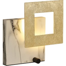 Bakara Collection Dalıa Beyaz Metal LED Masa Lambası