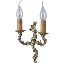 Bakara Collection Pallina Eskitme Pirinç Döküm Bronz Aplik