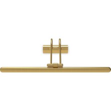 Atolye Store Flüt Sarı Metal Mat Pirinç Tablo Apliği