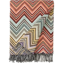 Missoni Home Perseo Desenli Yün Throw
