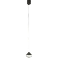 Bakara Collection Nino Siyah Metal Sarkıt Avize