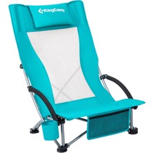 KingCamp Lilac High Comfort Cyan Plaj ve Dinlenme Sandalyesi