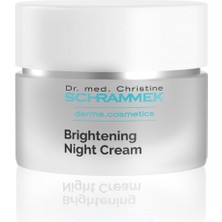Schrammek Mela White Brightening Night Cream Aydınlatıcı Yüz Kremi 50 ml