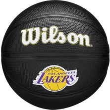 Wilson WZ4017601XB3 Nba Team Tribute Black La Lakers Mini Basketbol Topu