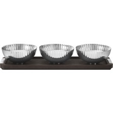 Georg Jensen Bernadotte Silver 3lü Kase