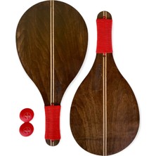 Matco Rojo Matkot Ahşap Plaj Raket Seti