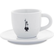 Bialetti Porselen Beyaz Porselen Cappuccino Fincanı