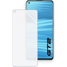Schitec Realme Gt2 Uyumlu Ön Yüzey Nano Şeffaf Hidrojel Ekran Koruyucu