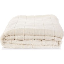 Rumija Home Krem Kazayağı Luxury Kürk Throw Battaniye 140 x 190 cm