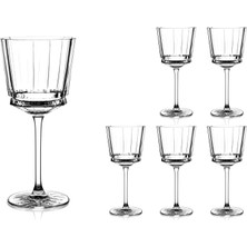 Cristal D'arques Macassar Kristal Şeffaf 6'lı Kadeh Seti