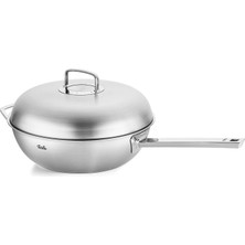 Fissler Original Profi Collection Metal Kapak Wok Çelik Tava 32 cm