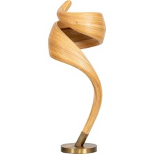 Artika Design Helezon Form Natural Bambu Abajur
