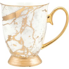 Cristina Re White Celestite 24 Ayar Altın Kaplama Mug