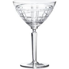 Ralph Lauren Hudson Plaid Kristal Cam Martini Bardağı