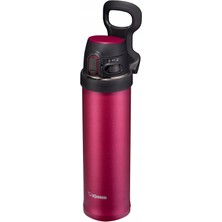 Zojirushi SM-QAF60 Vakumlu Kulplu Hibiskus Kırmızı Termos 0.60 L