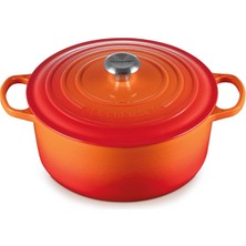 Le Creuset Imza Koleksiyonu Volkanik Döküm Tencere 26 cm