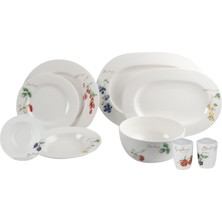 Royal Canterbury Very Berry 53 Parça Bone China Yemek Takımı