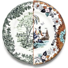 Seletti Hybrid Ipazia Porselen Servis Tabağı 27,5 cm