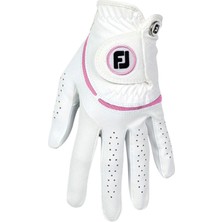 FootJoy 66212 Beyaz Pembe Sol El Kadın Golf Eldiveni
