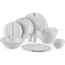 Royal London Kimberley Bone China 60 Parça 12 Kişilik Yemek Takımı