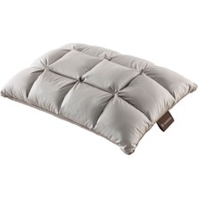 İnnova Bedding Gri Kaz Tüyü ve Doğal Lateks Yastık 50 x 70 cm