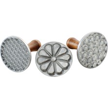 Nordic Ware Gümüş Şekilli Kurabiye Baskı Pulları