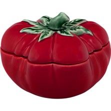 Bordallo Pinheiro Tomato Kırmızı Seramik Saklama Kabı