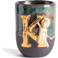 Moon Art Ceramic Angel K Antik Seramik Kupa