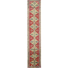 Soho Antiq Sandara Renkli El Dokuma Herki Yolluk 77 x 486 cm