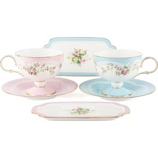 Mikasa Moor Rose Charm Porselen 6 Parça 2 Kişilik Çay Fincanı Seti