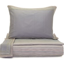Missoni Home Yeşil Çizgili Nevresim Takımı