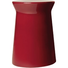 Edizione Living Cio Parlak Bordo Porselen Tabure Sehpa