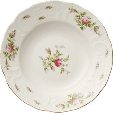 Rosenthal Sanssouci Elfenbein Ramona Desenli Porselen Çukur Tabak 23 cm