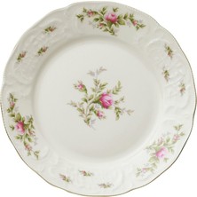 Rosenthal Sanssouci Elfenbein Ramona Desenli Porselen Pasta Tabağı 21 cm