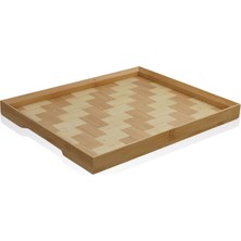 The Mia TPS0066 Wicker Bambu Tepsi