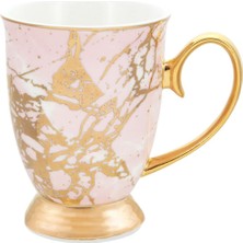 Cristina Re Rose Quartz 24 Ayar Altın Kaplama Mug