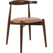 Sancaklı Design Harigargia Dani Taba Deri Sandalye